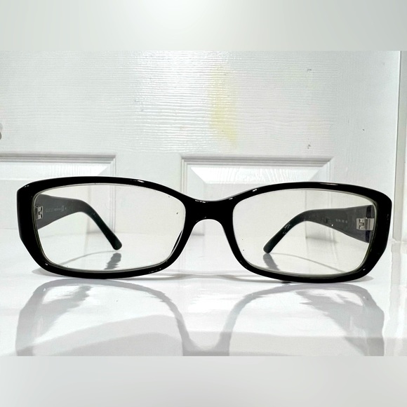 Gucci Eyeglass Frame with GG gold/silver tone interlocking design - Picture 1 of 16